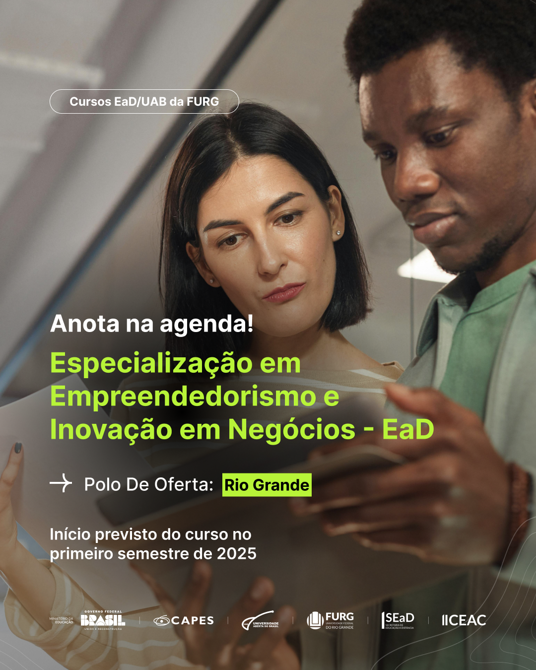 Especialização em Empreendedorismo e Inovação em Negócios EaD